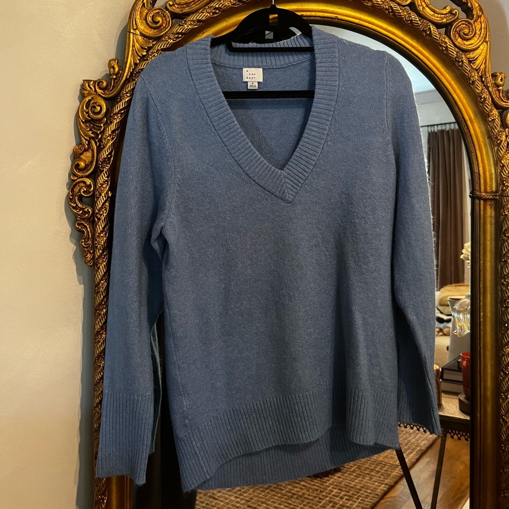 Sky Blue Target Sweater